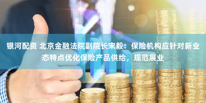 银河配资 北京金融法院副院长宋毅：保险机构应针对新业态特点优化保险产品供给，规范展业