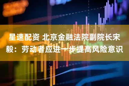 星速配资 北京金融法院副院长宋毅：劳动者应进一步提高风险意识
